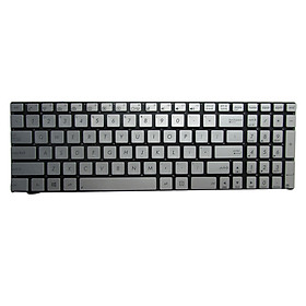 Bàn phím dành cho Laptop ASUS N550 N550J N550JA N550JK N550JV N550LF Màu bạc Hàng nhập khẩu