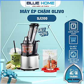 Mua Máy Ép Chậm OLIVO SJ200  Công Suất 240W  Ép Kiệt Bã   Tốc Độ Chậm 39 vòng/phút  Hàng Chính Hãng