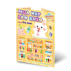 Mua hay bán khéo cùng thỏ Mimi đồ uống mát lạnh (Hơn 60 stickers)