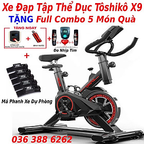 Xe đạp tập gym, xe đạp tập tại nhà loại 1 , xe đạp thể thao dụng cụ tập gym tại nhà, bàn đạp kiểu lồng chân, yên xe và tay nắm có thể chỉnh độ cao, gọn gàng, không diện tích