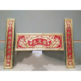 Mua Hoành Phi Câu Đối Đồng Nguyên Khối Trạm thúc thủ công bằng tay