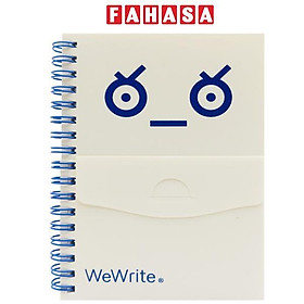 Sổ Lò Xo Read me A6 - Kẻ Ngang - 70 Trang 80gsm - WeWrite 42378 - Màu Xanh Dương