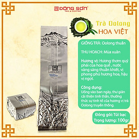 Trà Ô Long [ Hoa Việt ] Hương vị dịu nhẹ, hương hoa cam êm dịu - Gói 100g - Đông Sơn