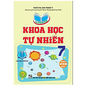 Sách - Notebook khoa học tự nhiên 7 (Dùng chung cho các bộ sgk hiện hành) (HA)