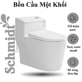 Mua Bồn Cầu Một Khối Schmidt  Nhập Khẩu Hàng Chính Hãng-Bảo Hành 5 Năm CH883