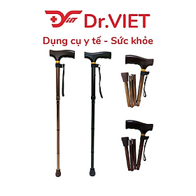 Gậy batoong 1 chân xếp Lucass Y-27