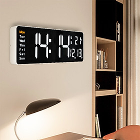 Mua Đồng Hồ Treo Tường Điện Tử  Đồng Hồ Decor Lịch Vạn Niên  Đồng Hồ Trang Trí Led Màn Hình Lớn 16inch