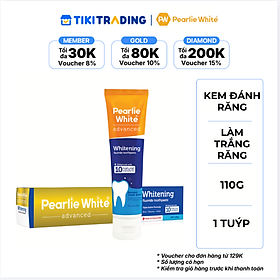Kem đánh răng Làm trắng răng Pearlie White Advanced Whitening 130g