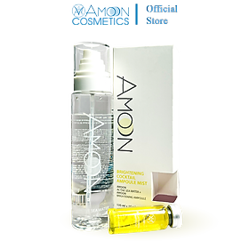 Xịt phục hồi trắng da Amoon Brightening Cocktail Ampoule Mist
