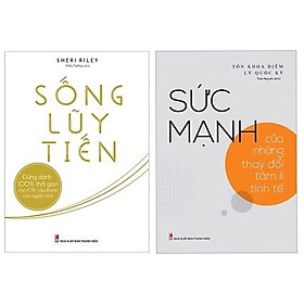 Hình ảnh sách ComBo 2 Cuốn: Sức Mạnh Của Những Thay Đổi Tâm Lí Tinh Tế + Sống Lũy Tiến