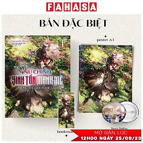 Nữ Chính Sinh Tồn Mạnh Mẽ Trong Thế Giới Otome Game - Tập 1 - Bản Đặc Biệt - Tặng Kèm Bookmark + Huy Hiệu + Poster