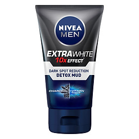 Sữa Rửa Mặt NIVEA MEN Detox Mud Bùn Khoáng Giúp Sáng Da & Mờ Thâm Mụn (100G) - 81775