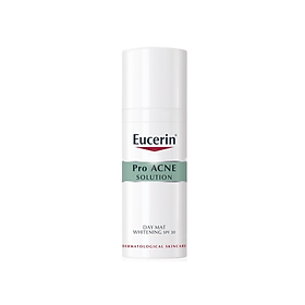 Kem Dưỡng Làm Sáng Da Chống Nắng Dành Cho Da Nhờn Mụn Eucerin Pro Acne Day Mat Whitening SPF 30 (50ml)