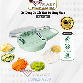 Mua Bộ dụng cụ cắt thái rau củ đa năng Unie USM10 Cắt  thái  bào rau củ tiện lợi Lưỡi dao thép cao cấp dễ dàng vệ sinh - hàng chính hãng