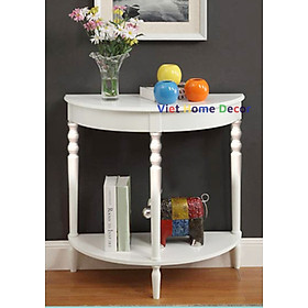 Bàn Console Bán Nguyệt Chân Tiện 4403 - Thương hiệu Viet Home Decor