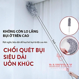 Mua Chổi Phất Trần Kéo Dài Cán Inox