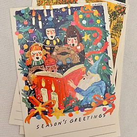 Magical Xmas Postcard