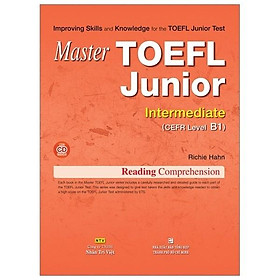 Sách Master TOEFL Junior Intermediate B1 (Kèm CD)