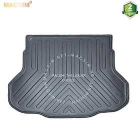 Thảm lót cốp ô tô Honda HRV Third Generation (2023-Nay) MACSIM màu đen – TPU cao cấp, chuẩn form, dễ vệ sinh