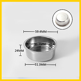 Mua Giỏ Lọc Hai Lớp 51mm | Pressurised dual wall filter baskets