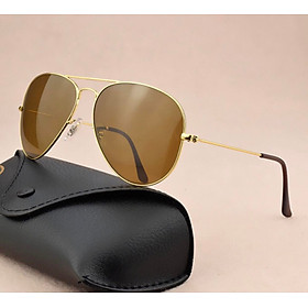 Kính mát Nam Mắt Chuồn Phi Công Dáng Cổ Điển Thời Trang + Tặng Phụ kiện kính