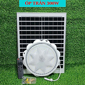 Đèn Năng Lượng Mặt Trời Ốp Trần 300W