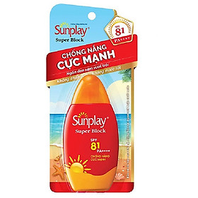 Sữa Chống Nắng Cực Mạnh Sunplay Super Block SPF81, PA++++ (70g)