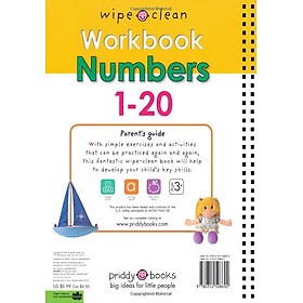 Wipe Clean Workbook Numbers 1-20