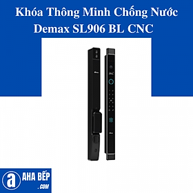 Mua KHÓA THÔNG MINH CHỐNG NƯỚC DEMAX SL906 BL CNC - HÀNG CHÍNH HÃNG