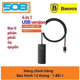 Hub chuyển Baseus Lite Series 6-Port Type-C HUB Docking Station- hàng chính hãng