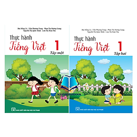 Sách - Combo Thực hành Tiếng Việt 1 - tập 1 + 2 (chân trời) (KP)
