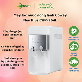Mua Thương hiệu: Coway Máy lọc nước nóng lạnh Coway Neo Plus CHP-264L - Hàng chính hãng