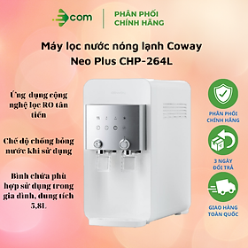  Thương hiệu: Coway Máy lọc nước nóng lạnh Coway Neo Plus CHP-264L - Hàng chính hãng