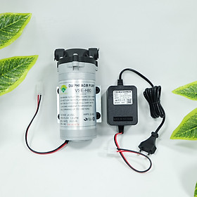 Mua Bơm máy lọc nước  Bơm tăng áp 24V RO H80 8369 cho tất cả các máy lọc nước  Hàng chính hãng - Bơm H80 & Nguồn 24V 1.5A