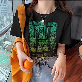 Áo Thun Nữ có BigSize, đủ size Từ S Đến 8XL, Áo Phông nữ cotton, Mặc Mịn Thoáng Mát-Thời Trang Waoo, Mẫu ATNN486