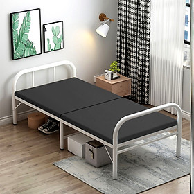 Mua Giường Ngủ Gấp Gọn Khung Siêu To Có Sẵn Đệm Da Êm Ái  Chịu Lực Nằm 300kg Nhập Nội Địa Xịn