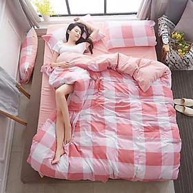 Bộ vỏ chăn ga gối cotton tici Pastel cao cấp A- mẫu mã đa dạng