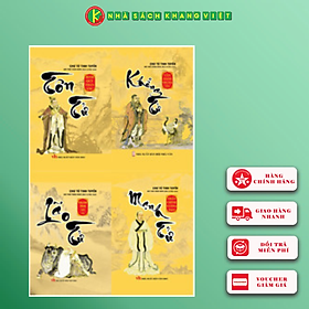 Combo Khổng Tử - Mạnh Tử - Tôn tử - Lão Tử