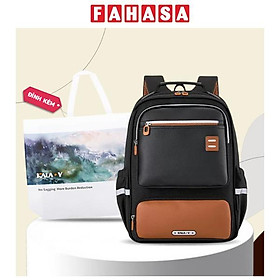 Ba Lô Học Sinh Chống Gù - Kala Y CX2250 - Màu Đen Ánh Kim