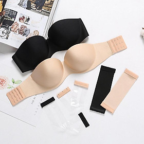 Bộ 2 Áo Ngực Su Đúc Không Dây Chống Tuột Có Gọng Cao Cấp - Áo Lót Nữ A02