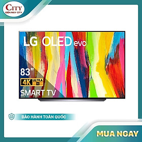 Smart Tivi OLED LG 4K 83 inch OLED83C2PSA - Model 2022
