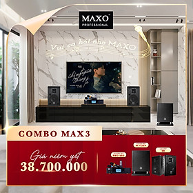 Mua Dàn Karaoke Gia Đình MAX3 - Hàng Chính Hãng