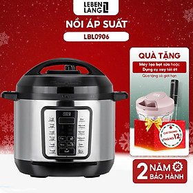 Mua Nồi áp suất điện đa năng LEBENLANG LBL0906  dung tích 6L  chế độ ninh hầm siêu nhanh  tiết kiệm thời gian  bảo hành 2 năm - hàng chính hãng