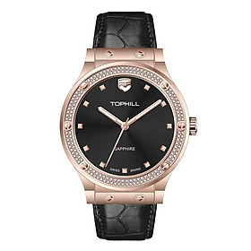 ĐỒNG HỒ TOPHILL TA053L.MB3152 Đồng hồ nữ Thụy Sĩ, kính sapphire, vỏ thép 316L