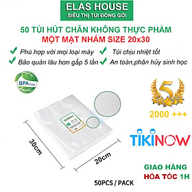 Mua Túi hút chân không thực phẩm một mặt nhám một mặt trơn rộng 20cm dài 30cm