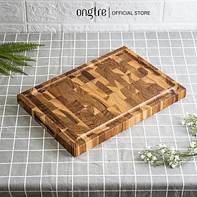 Mua Thớt gỗ Teak ONGTRE cao cấp - Đa dụng  an toàn thực phẩm