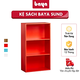 Mua Tủ Kệ Sách Đứng Đa Năng 3 Tầng Phong Cách Hiện Đại BAYA Sund Chất Liệu Gỗ MFC Chống Mối Mọt  Ẩm Mốc Thiết Kế Hình Chữ Nhật Nhiều Màu Sắc Hiện Đại