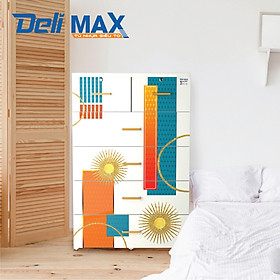 Tủ nhựa DELI MAX 5 tầng siêu to siêu chắc