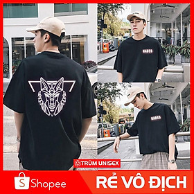 Áo Thun Stee In Phản Quang Con Sói Hade Unisex The Ngầu Style TNS83 aothununisex aophongnam
