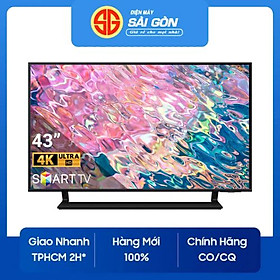 Smart tivi QLED 4K 43 inch Samsung QA43Q60BAKXXV - Hàng chính hãng